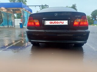 2003 BMW 3 серии 318i IV (E46) Рестайлинг, чёрный, 900000 рублей, вид 4