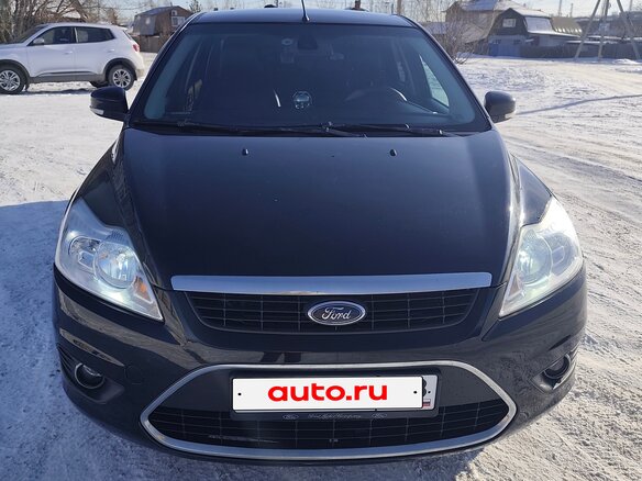 2008 Ford Focus II Рестайлинг, чёрный, 510000 рублей