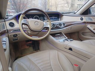 2016 Mercedes-Benz S-Класс 500 VI (W222, C217), чёрный, 3700000 рублей, вид 2