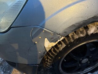 2005 Ford Fiesta Mk5, серебристый, 280000 рублей, вид 3