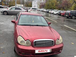 2006 Hyundai Sonata ТагАЗ IV (EF) Рестайлинг, красный, 180000 рублей, вид 1