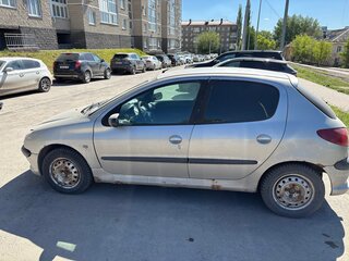 2004 Peugeot 206, серый, 251000 рублей, вид 4