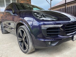 2017 Porsche Cayenne Diesel II Рестайлинг (958), фиолетовый, 5450000 рублей, вид 5