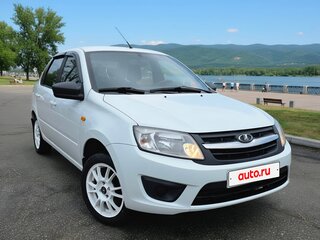 2017 Lada (ВАЗ) Granta I, белый, 485000 рублей, вид 1