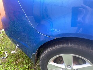 2008 Mitsubishi Lancer X, синий, 600000 рублей, вид 4