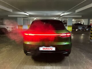 2019 Porsche Macan I Рестайлинг, зелёный, 5100000 рублей, вид 4