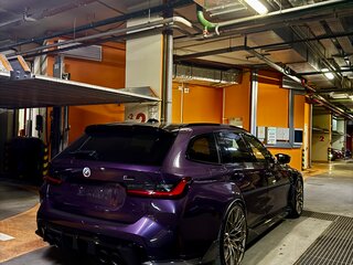 2024 BMW M3 Competition Package VI (G80), фиолетовый, 11800000 рублей, вид 3