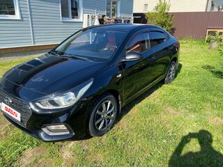 2019 Hyundai Solaris II, чёрный, 1200000 рублей, вид 1