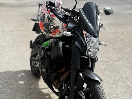 2015 Kawasaki ER-6N, чёрный, 529000 рублей, вид 2