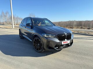 2024 BMW X3 M Competition I (F97) Рестайлинг, чёрный, 7169818 рублей, вид 3