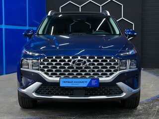 2021 Hyundai Santa Fe IV Рестайлинг, синий, 3950000 рублей, вид 4