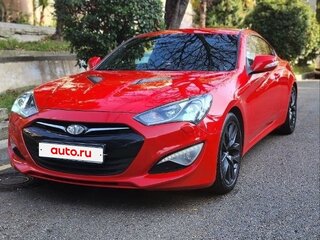 2012 Hyundai Genesis Coupe I Рестайлинг, красный, 1650000 рублей, вид 1