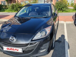 2011 Mazda 3 II (BL), чёрный, 650000 рублей, вид 3