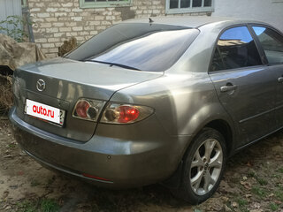 2007 Mazda 6 I (GG) Рестайлинг, серый, 290000 рублей, вид 4
