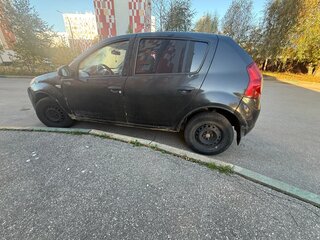 2011 Renault Sandero I, чёрный, 250000 рублей, вид 2