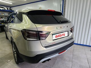2018 Lada (ВАЗ) Vesta SW Cross I, серый, 1100000 рублей, вид 4