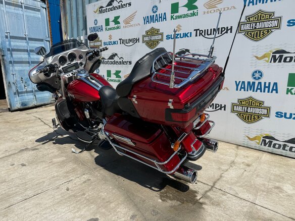 2008 Harley-Davidson Electra Glide, красный, 690000 рублей - вид 6