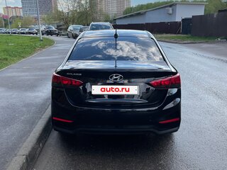 2017 Hyundai Solaris II, чёрный, 1100000 рублей, вид 5