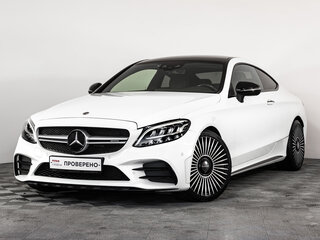 2018 Mercedes-Benz C-Класс AMG 43 AMG IV (W205) Рестайлинг, белый, 3585000 рублей, вид 1
