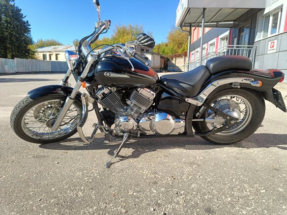 1999 Yamaha XVS400 Drag Star, чёрный, 330000 рублей - вид 18