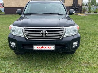 2015 Toyota Land Cruiser 200 Series Рестайлинг 1, чёрный, 4585000 рублей, вид 2