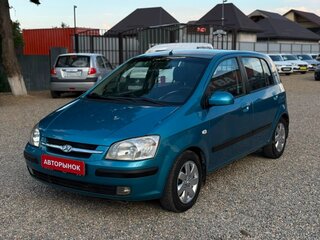 2005 Hyundai Getz I, голубой, 340000 рублей, вид 5