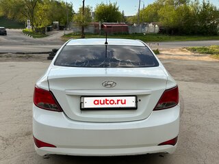 2016 Hyundai Solaris I Рестайлинг, белый, 500000 рублей, вид 4