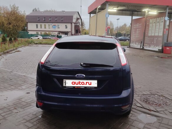 2009 Ford Focus II Рестайлинг, синий, 320000 рублей - вид 5