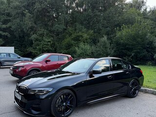 2021 BMW 3 серии 330i VII (G2x), чёрный, 5050000 рублей, вид 2
