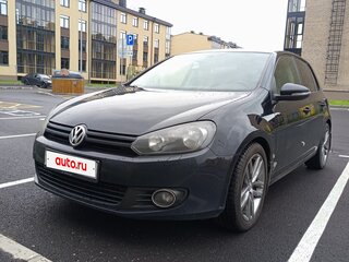 2012 Volkswagen Golf VI, чёрный, 550000 рублей, вид 1