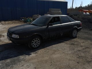 1991 Audi 80 V (B4), чёрный, 200000 рублей, вид 1