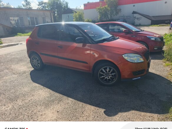 2009 Skoda Fabia II, красный, 450000 рублей - вид 2