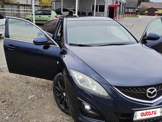 2010 Mazda 6 II (GH) Рестайлинг, синий, 750000 рублей, вид 3