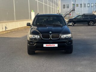 2005 BMW X5 3.0d I (E53) Рестайлинг, чёрный, 1370000 рублей, вид 2