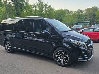 2020 Mercedes-Benz V-Класс Long 220 d длинный III (W447) Рестайлинг, чёрный, 5300000 рублей, вид 5