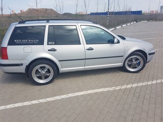 2000 Volkswagen Golf IV, серебристый, 450000 рублей, вид 4