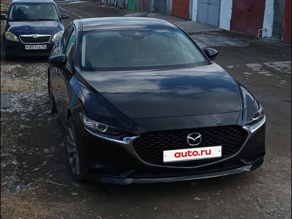 2021 Mazda 3 IV (BP), чёрный, 1850000 рублей