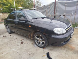 2008 Chevrolet Lanos I, чёрный, 90000 рублей, вид 3