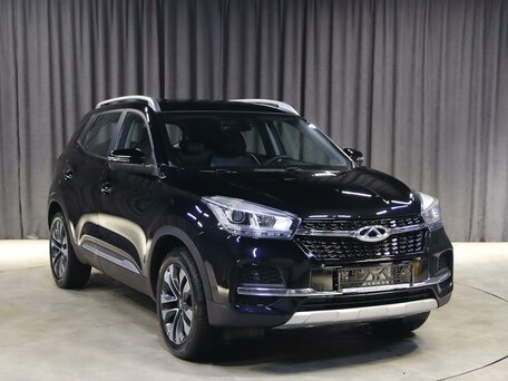 2021 Chery Tiggo 4 I Рестайлинг, чёрный, 1149000 рублей, вид 3