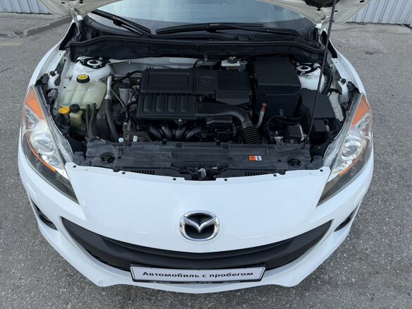 2013 Mazda 3 II (BL) Рестайлинг, белый - вид 13
