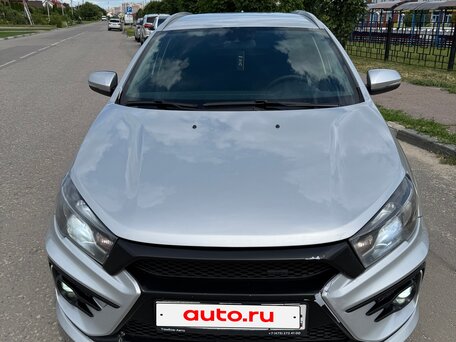 2020 Lada (ВАЗ) Vesta SW I, серый, 850000 рублей, вид 2