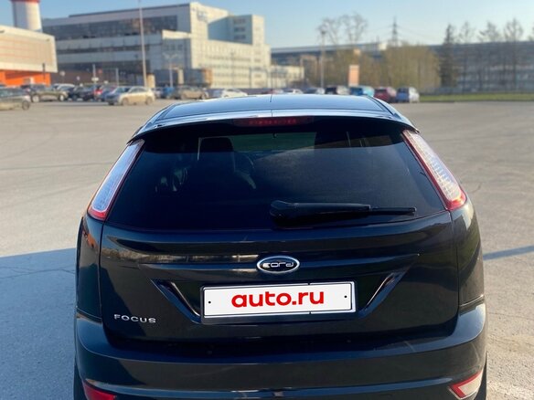 2008 Ford Focus II Рестайлинг, чёрный, 540000 рублей - вид 8