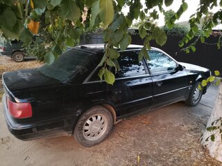 1995 Audi A6 I (C4), чёрный, 190000 рублей, вид 3