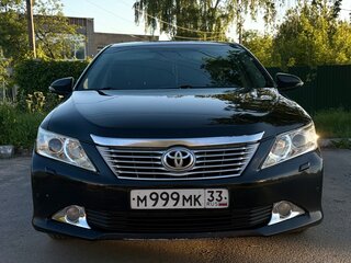 2012 Toyota Camry VII (XV50), чёрный, 1450000 рублей, вид 1