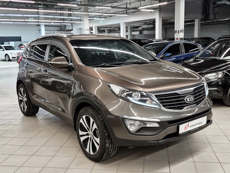 2013 Kia Sportage III, коричневый, 1146000 рублей, вид 2