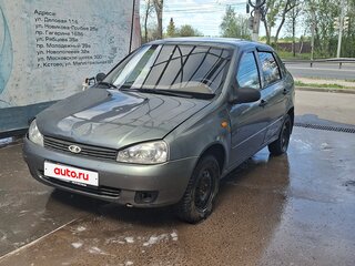 2008 Lada (ВАЗ) Kalina I, серый, 125000 рублей, вид 1