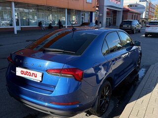 2021 Skoda Rapid II, синий, 1800000 рублей, вид 3