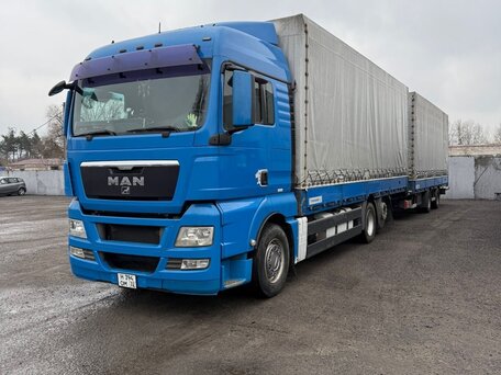 2008 MAN TGX, синий, 3900000 рублей, вид 1