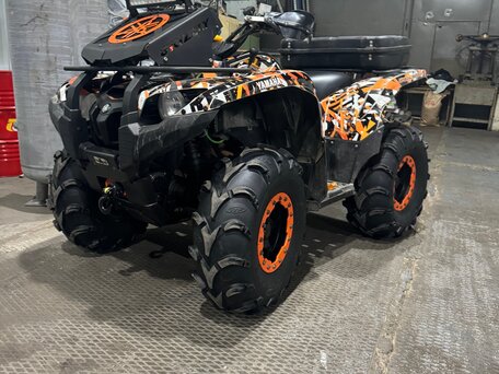 2012 Yamaha Grizzly 700, белый, 800000 рублей, вид 1