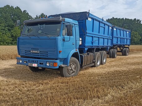 1995 КамАЗ 45144, синий, 1650000 рублей, вид 1